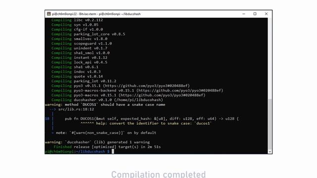 Duino-Coin 3.0 | Compile Fasthash Accelerations смотреть онлайн