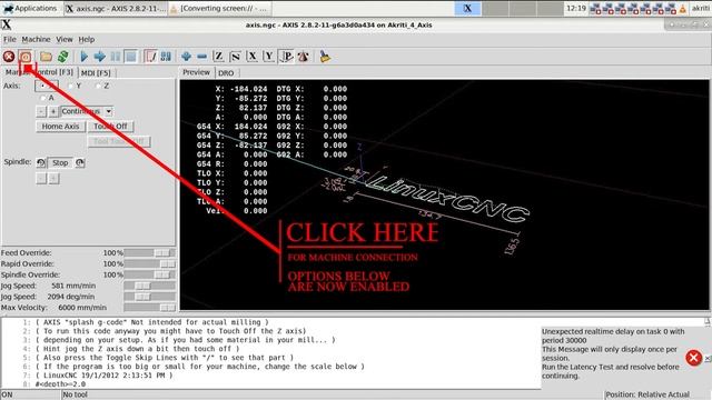 CXC4 - LinuxCNC - Homing the Machine with 4 Axis смотреть онлайн