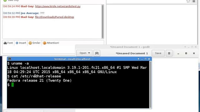 Linux Desktop Remote Code Execution (Xfce - Proof of Concept) смотреть онлайн