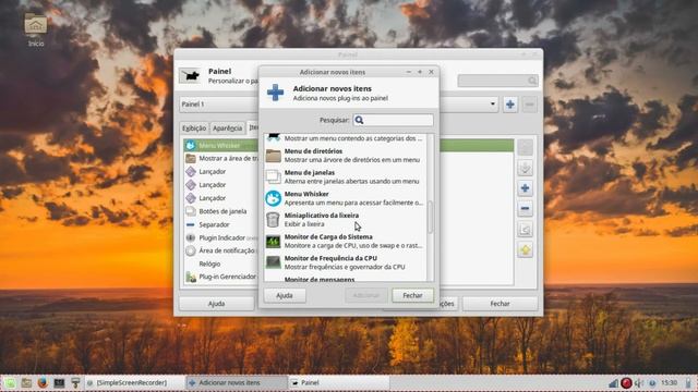 Personalizando o linux mint (XFCE) смотреть онлайн