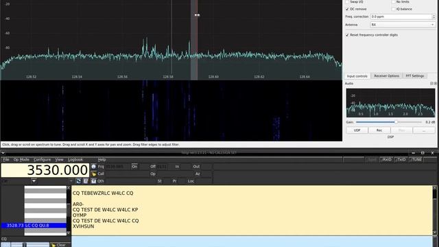 RTTY decoding using RTL-SDR on Linux смотреть онлайн