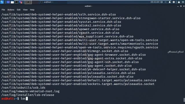 finding files in kali linux using locate command смотреть онлайн