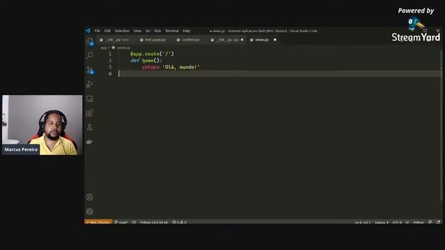 Testando Aplicações Flask com Marcus Pereira смотреть онлайн