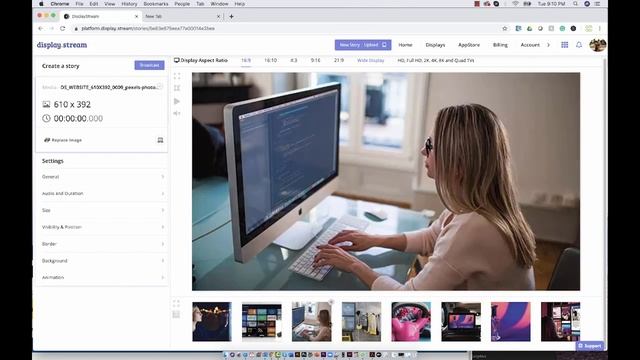 How to create content for digital signage. Free Digital Sign from Display.Stream. смотреть онлайн
