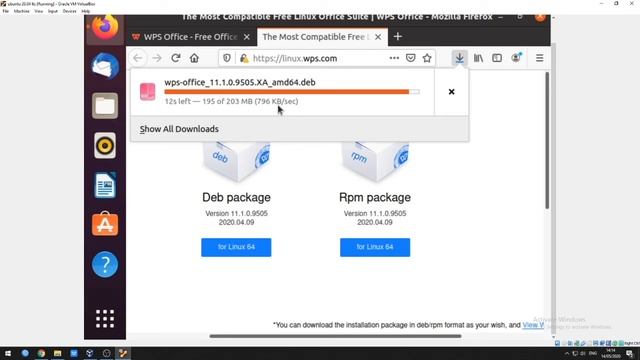 Cara Install WPS OFFICE Di Ubuntu 20.04 Pada Virtual Box || eduvlog смотреть онлайн