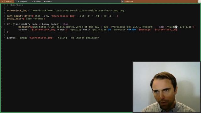 My Custom Screenlock in Linux смотреть онлайн