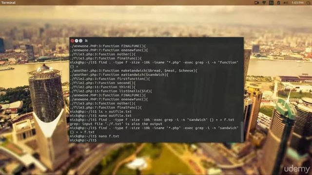 (28) How to redirect the output of a command смотреть онлайн