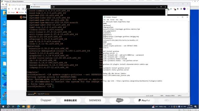 How to install Grafana on CentOS9 - Connect Zabbix to Grafana Cài đặt và kết nối Zabbix vào Grafana смотреть онлайн