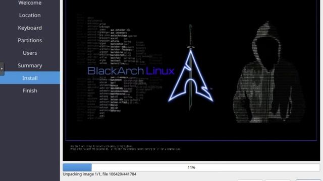 BlackArch Linux - Slim Installation смотреть онлайн