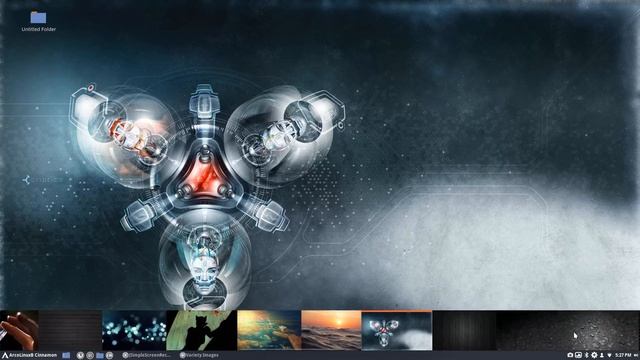 Distro Flash - ArcoLinux Cinnamon July 2018 смотреть онлайн