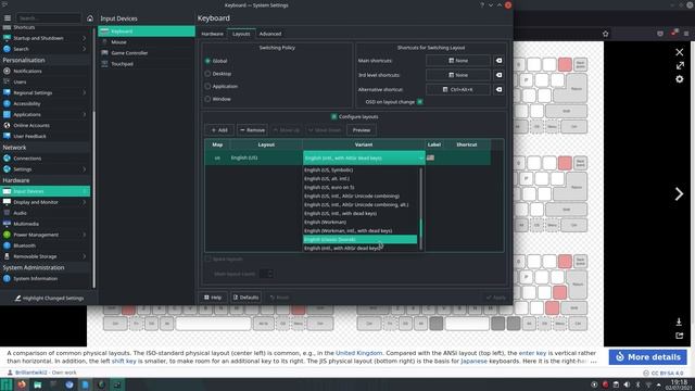 Pinebook Pro Manjaro Keyboard Settings смотреть онлайн