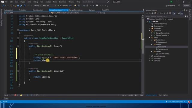 ASP.Net Core MVC - View Introduction - Tamil смотреть онлайн
