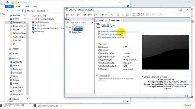 How to install GNS3 VM on VMware смотреть онлайн