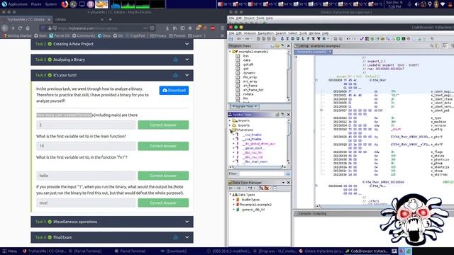 TryHackMe | CC:Ghidra смотреть онлайн
