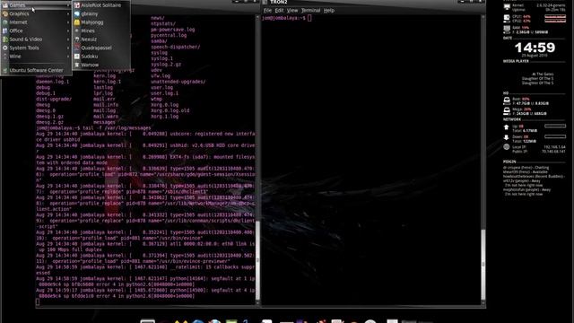 Testing New Theme and Conky смотреть онлайн