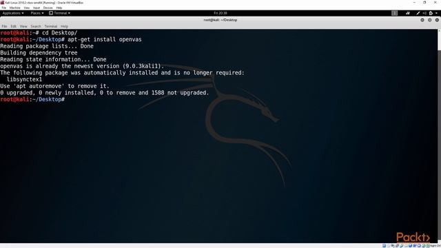 Learning Windows Penetration Testing Using Kali Linux: Installing OpenVAS|packtpub.com смотреть онлайн