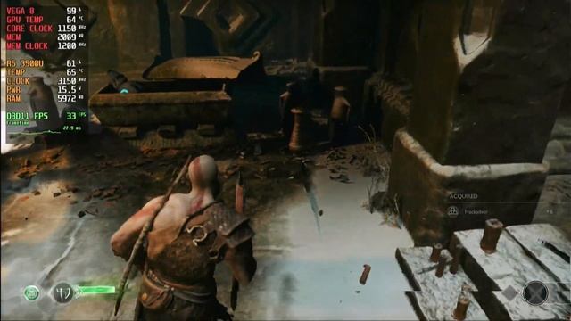 God of War | Ryzen 5 3500U | VEGA 8 | 12GB RAM | 35W TDP [Lenovo Ideapad S145] смотреть онлайн