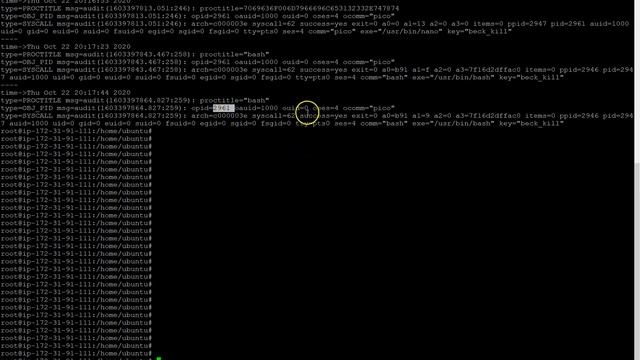 Auditd Tutorial Part 02 смотреть онлайн