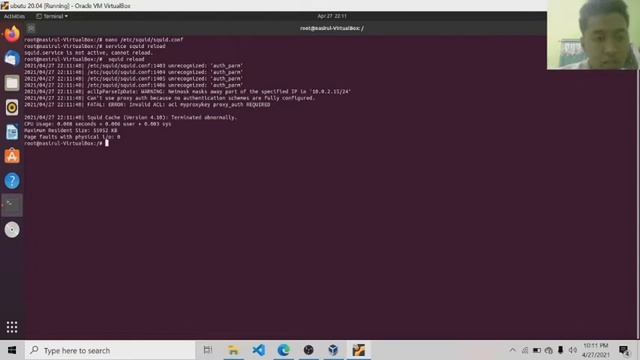 Proxy Server Squid3 in Ubuntu 20.04 ( Access Control List, Proxy Auth, Transparent Proxy) смотреть онлайн