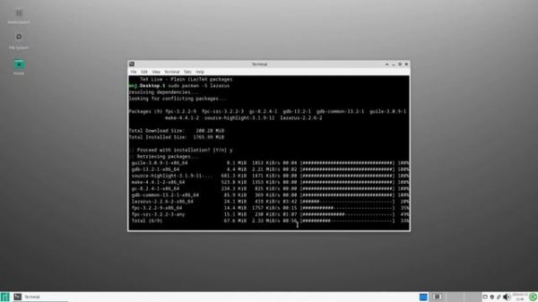 Download and Install the GNU Free Pascal and Lazarus IDE on Arch Linux based distros