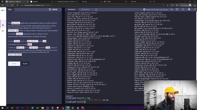 Comment Installer Tomcat en 3 étapes | Tutoriel Linux ☣️ @KodeKloud смотреть онлайн