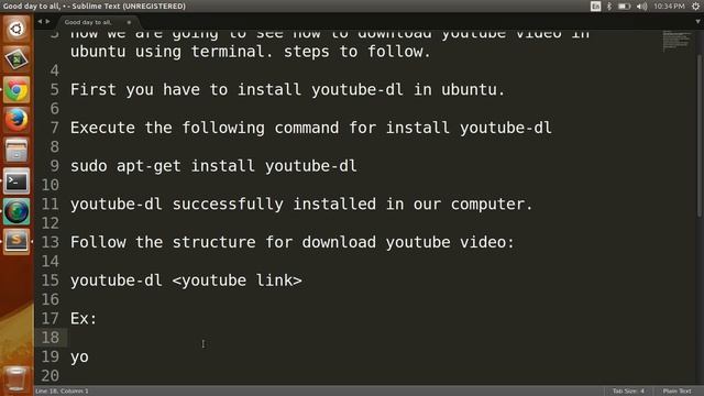 How do I download a YouTube video in ubuntu using terminal? смотреть онлайн