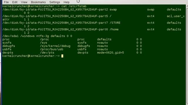 fstab-info.mpeg смотреть онлайн