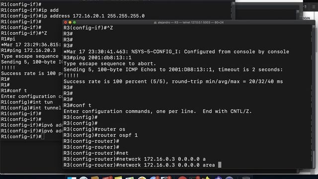 Demo tunel GRE - Conectando islas IPv4 sobre IPv6 смотреть онлайн