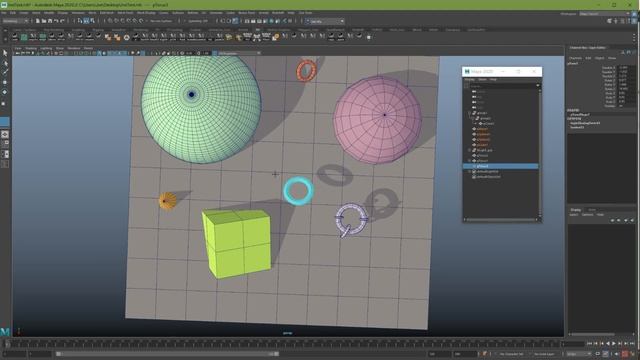 Maya Poly Tool R&D - instantDrag - fast way to reposition your mesh on the surface смотреть онлайн