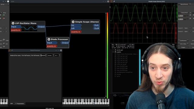 Turning (virtual) AC into DC with Carla (a libre non-linear plug-in host) смотреть онлайн