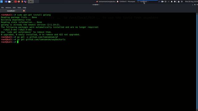 Gf & waybackurls tools install (Bug Bounty )Tools:- Part 1 смотреть онлайн