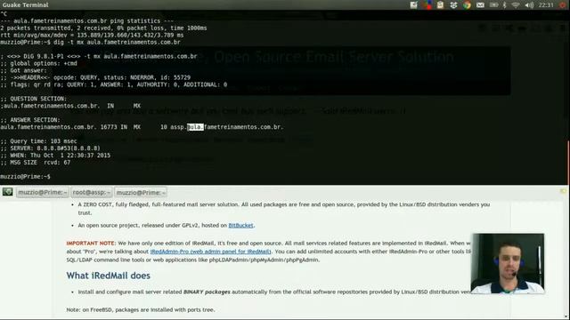 Controle de spams com ASSP - Aula1 - FAME Treinamentos - Completa смотреть онлайн