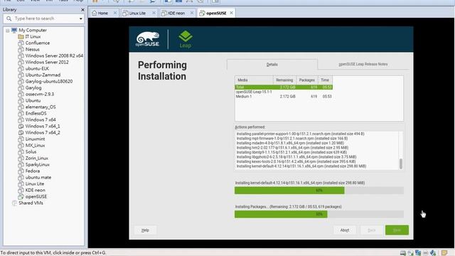 How to install openSUSE 15.1 ? смотреть онлайн