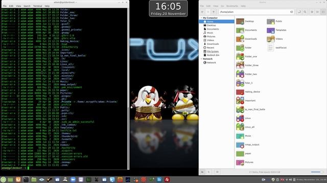 Linux Commands, l, ll, ls, ls -lah and clear - Linux How to смотреть онлайн