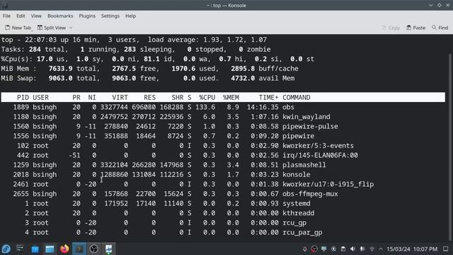 top command | Real Time view of processes in Linux | How to Monitor the Linux System Performance смотреть онлайн