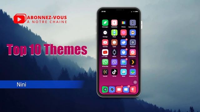 TOP 10 BEST THEMES #2 - CYDIA IOS 13.5 ! смотреть онлайн