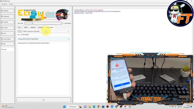 Bypass icloud ios 15/16 iphone 5s ao X Com a (Ferramenta Eft Pró) смотреть онлайн