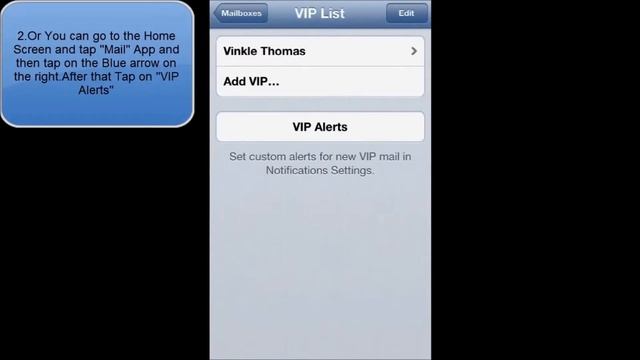 HOW TO USE VIP MAIL SETTINGS IN IOS 6 смотреть онлайн