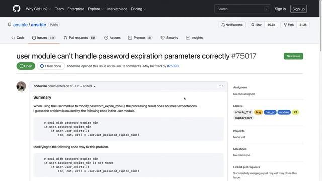 Ansible troubleshooting- user module password_expiry_min bug and workaround смотреть онлайн