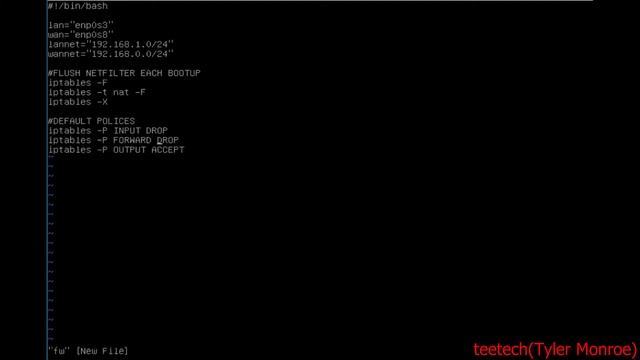Linux Network Router/Firewall Series Part 2/3 Configuration смотреть онлайн
