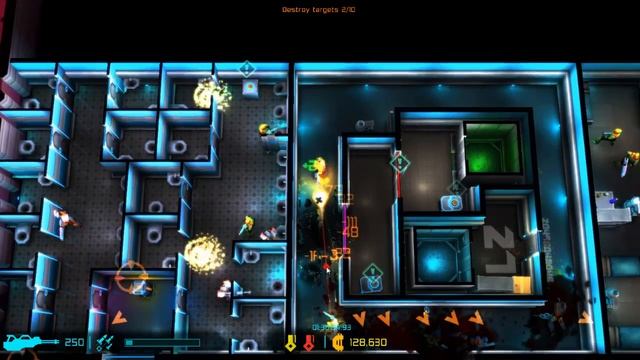 Neon Chrome - Corporate Soldier 01 - Minigun - Level Clear смотреть онлайн