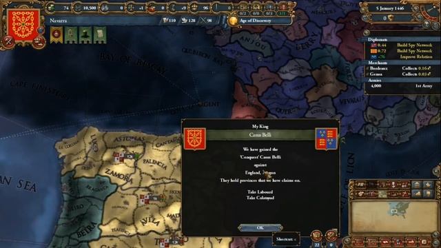 "CHI DICE FIDUCIA, DICE INTRIGO" ♔ EUROPA UNIVERSALIS IV NAVARRA 3 смотреть онлайн