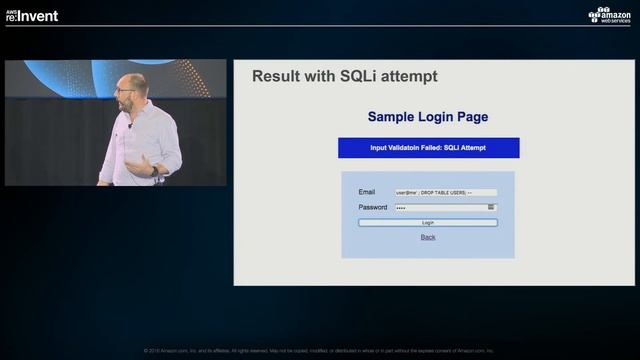 AWS re:Invent 2016: Securing Serverless Architectures, and API Filtering at Layer 7 (SAC310) смотреть онлайн