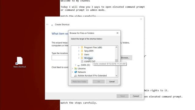 How to open elevated command prompt смотреть онлайн