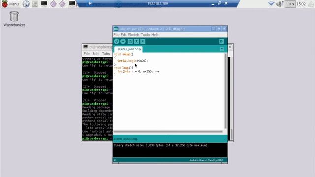 [Học Raspberry Pi] Hướng dẫn lập trình giao tiếp Arduino với PI смотреть онлайн