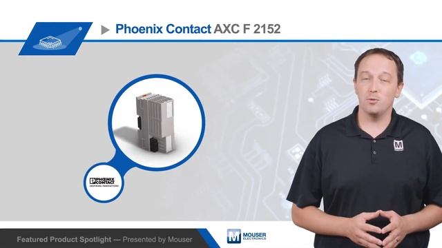 Phoenix Contact AXC F 2152 PLCnext Controller — Featured Product Spotlight | Mouser Electronics смотреть онлайн