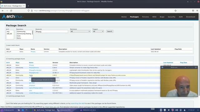 EndeavourOS 21.10 Linux s.o. open source Arch basede derivata installare App programmi aggiornament смотреть онлайн