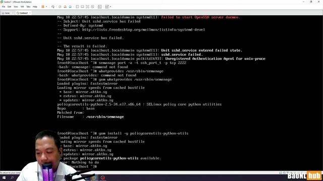 BaoNL - Linux Cơ bản - Change Port SSH смотреть онлайн