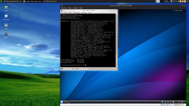 how to upgrade pacman on manjaro linux смотреть онлайн