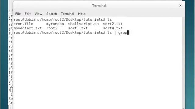 grep - Print Lines Matching a Pattern [Debian Linux] смотреть онлайн